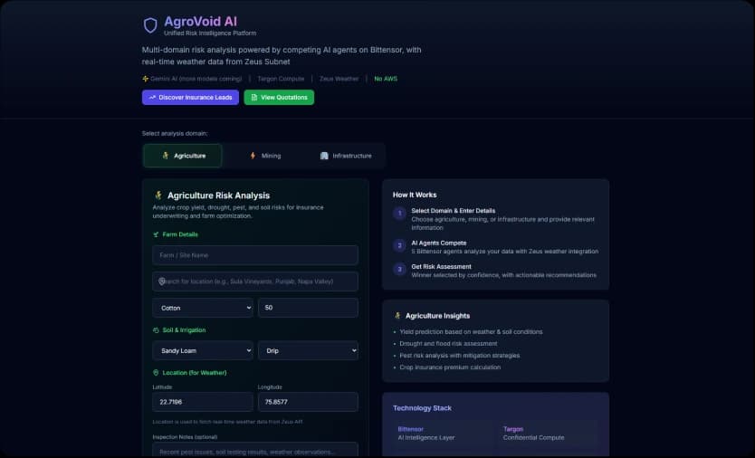 AVoidRisk AI 